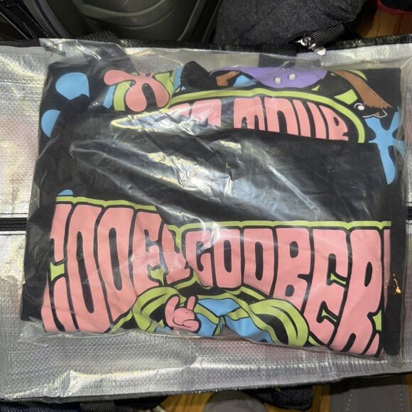 Dolls Kill X SpongeBob Gooey Goobers 1999 Tour Oversized Shirt L - Picture 8 of 8